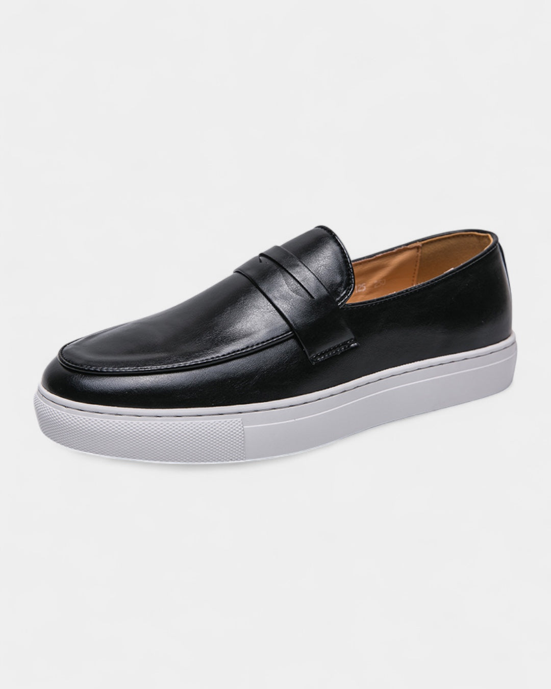 Aurazio Mocassino Uomo in Pelle Slip-On