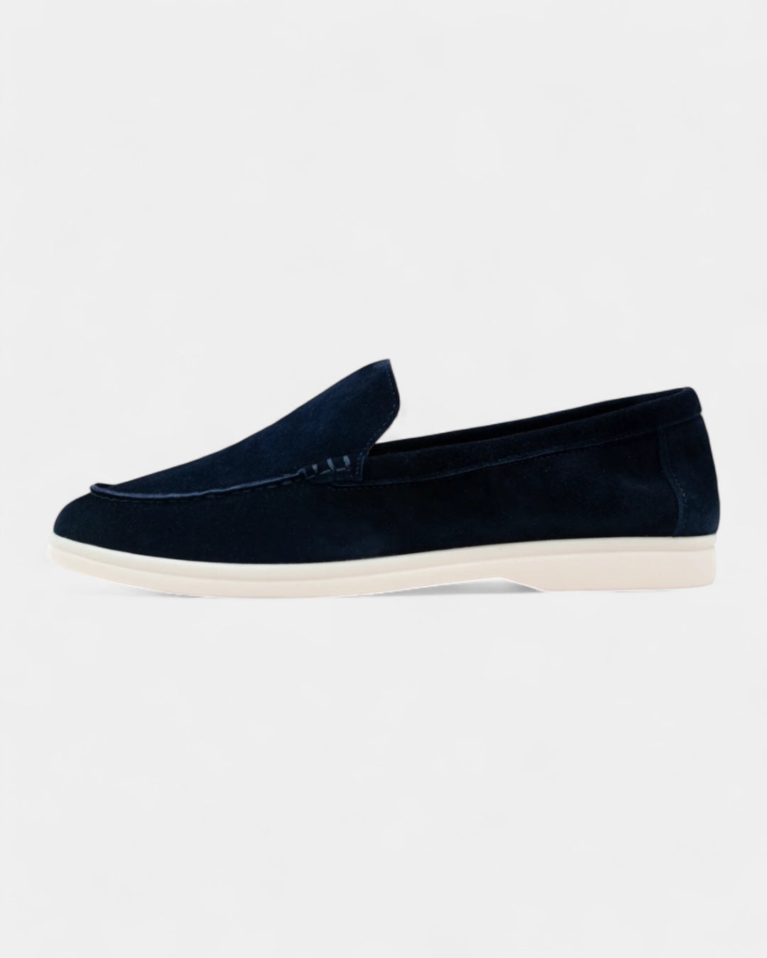 Aurazio Mocassini Uomo Camoscio Slip-On