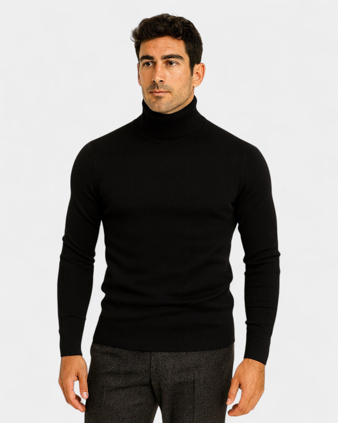 Aurazio Maglione Dolcevita Uomo a Costine