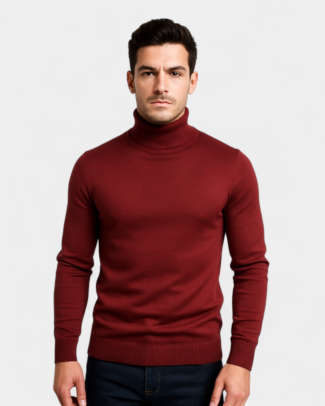 Aurazio Maglione Dolcevita Uomo a Costine