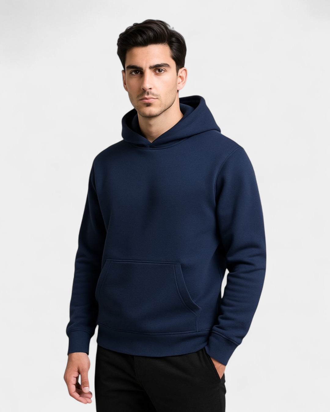 Aurazio Felpa con Cappuccio Uomo in Pile