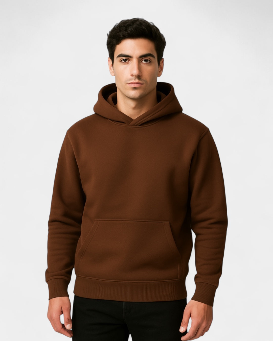 Aurazio Felpa con Cappuccio Uomo in Pile