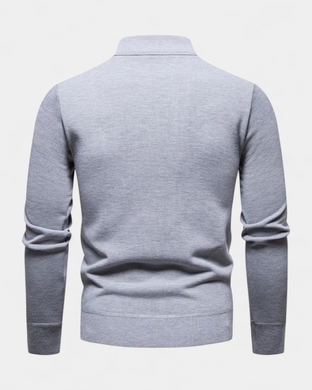Aurazio Maglione Uomo Mezza Zip Cotone