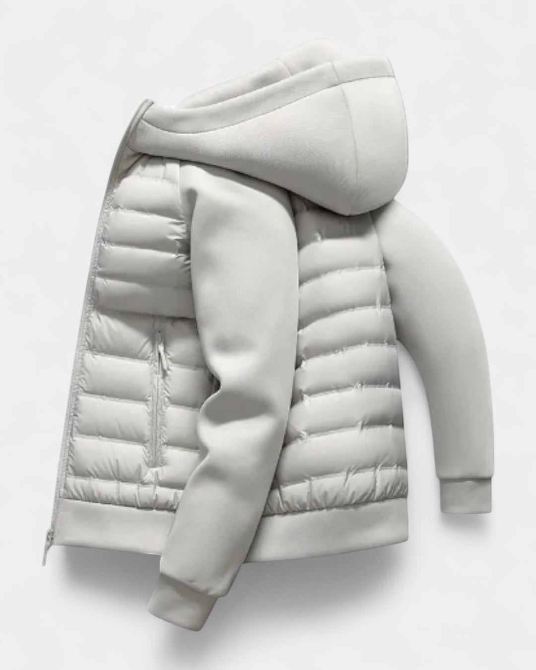 Aurazio Piumino Softshell Uomo con Cappuccio