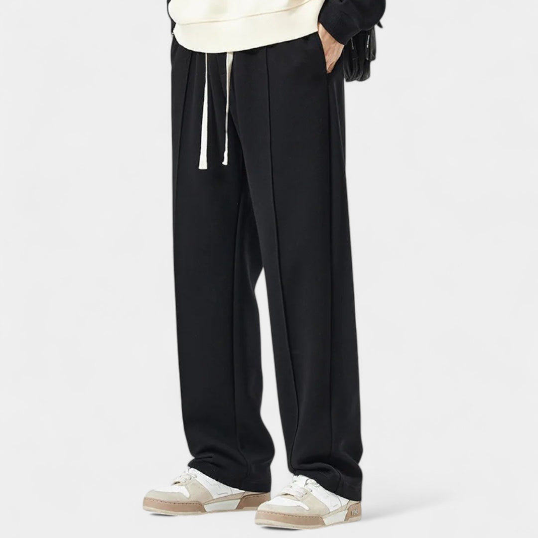 Aurazio Pantaloni Jogger Uomo Gamba Dritta