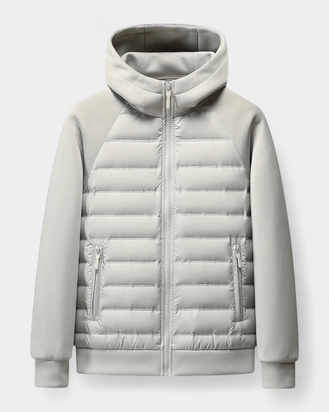 Aurazio Piumino Softshell Uomo con Cappuccio