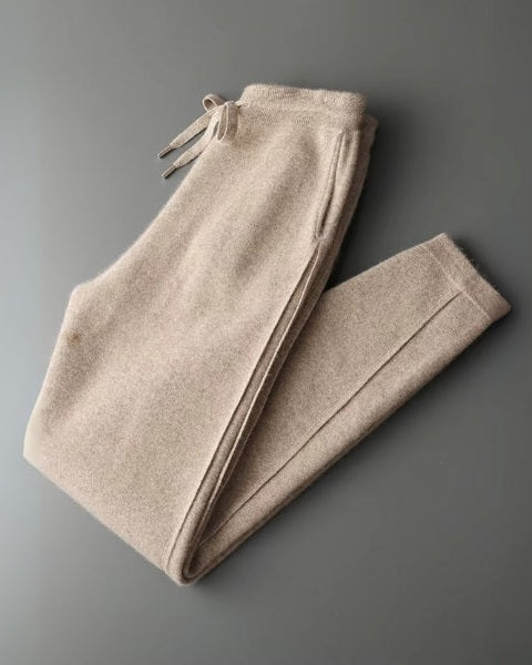 Aurazio Pantaloni Jogger in cashmere da uomo