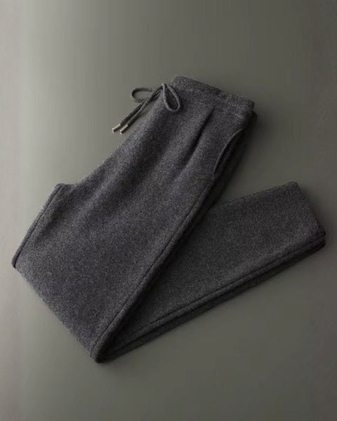 Aurazio Pantaloni in cashmere da relax per uomo