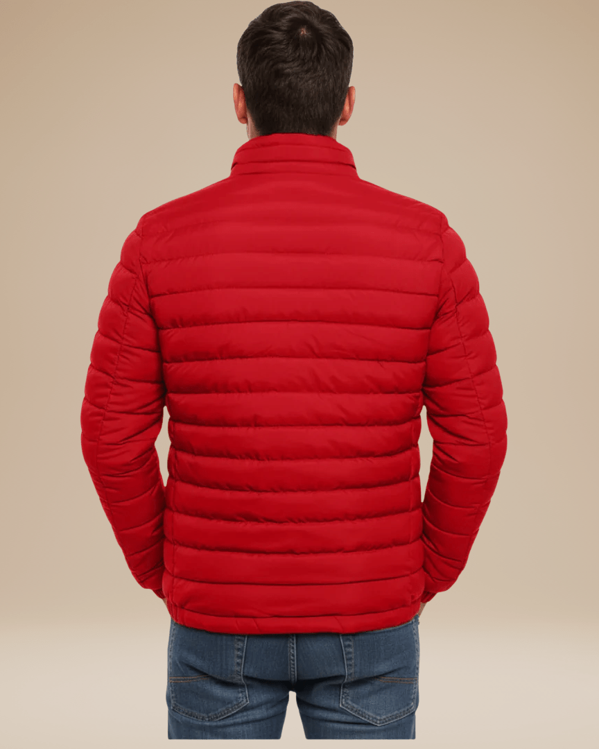 Aurazio Giacca Trapuntata Leggera Uomo Mezza Stagione Confortevole Calore Leggero E Taglio Regular