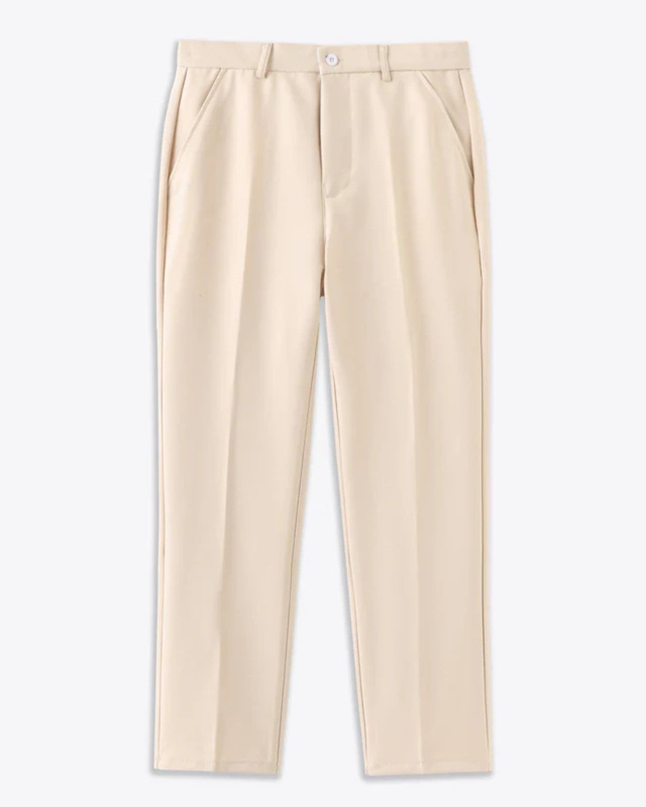 Aurazio Pantaloni in tessuto stretch da uomo