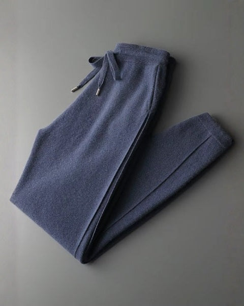 Aurazio Pantaloni Jogger in cashmere da uomo