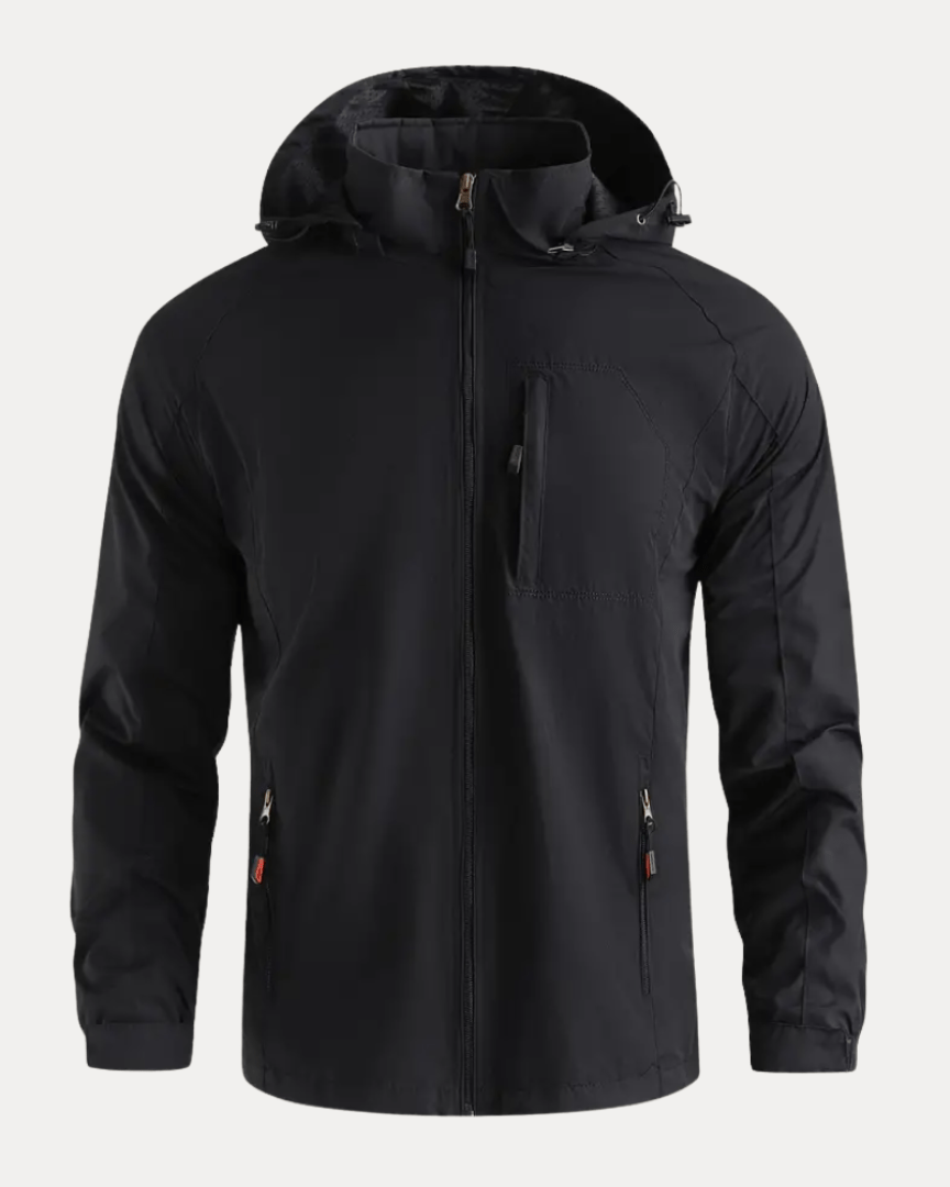 Aurazio Giacca Tecnica Da Uomo Leggera Idrorepellente Vento Pioggia Outdoor Per Escursioni All Aperto