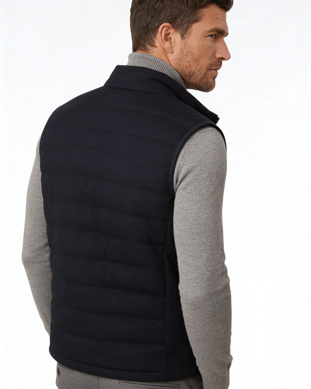 Aurazio Gilet Imbottito in piuma da uomo