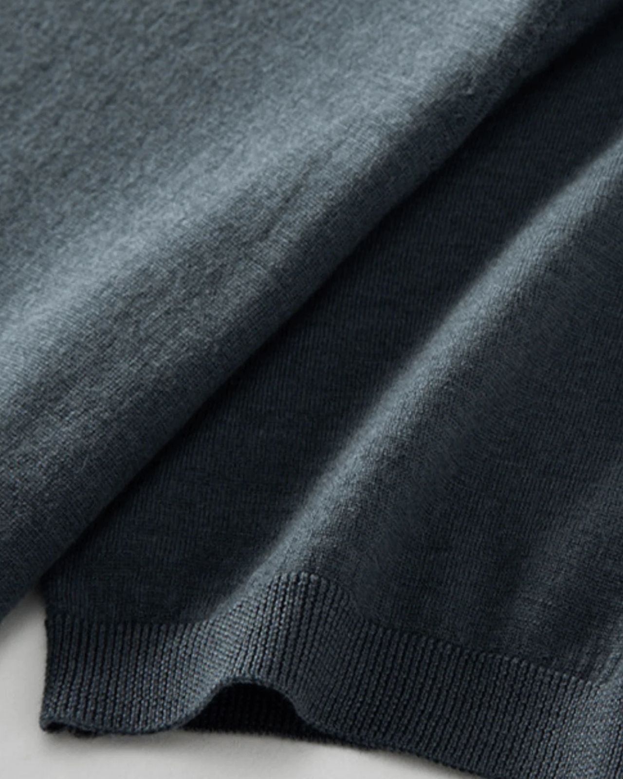 Aurazio Maglietta in lana lavorata a maglia da uomo