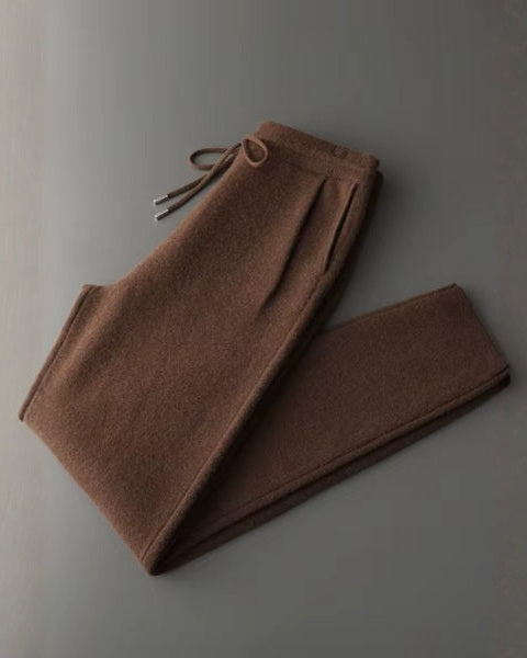 Aurazio Pantaloni in cashmere da relax per uomo