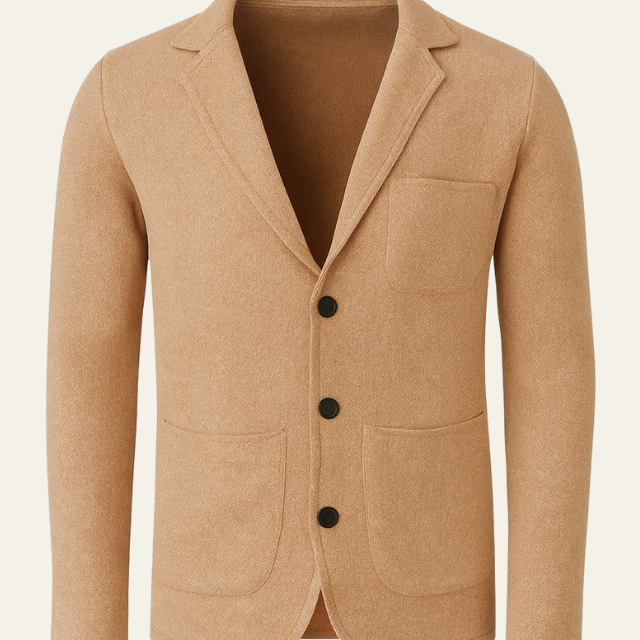 Aurazio Blazer di maglia premium per uomo