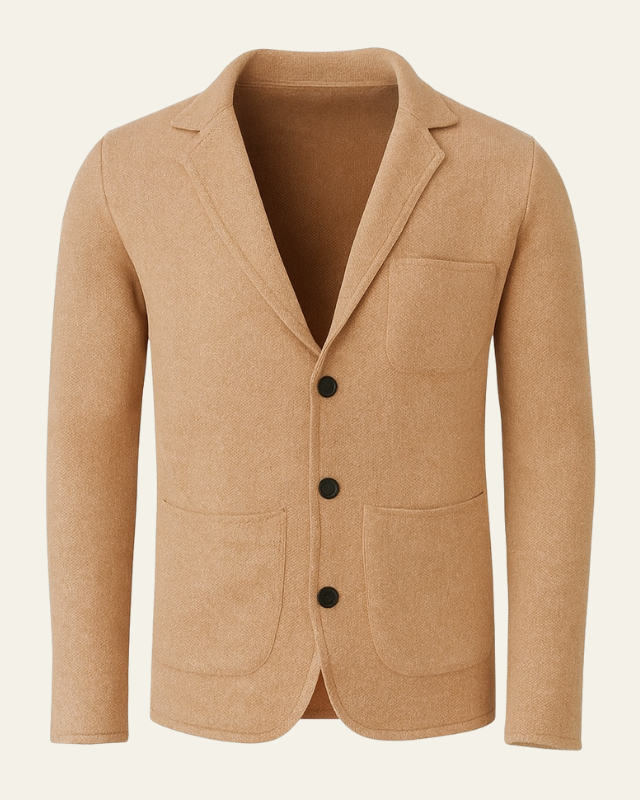 Aurazio Blazer di maglia premium per uomo