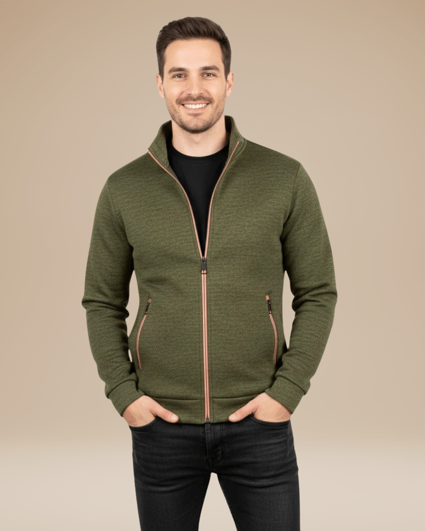 Aurazio Giacca Sportiva Traspirante Unisex Pile Morbido