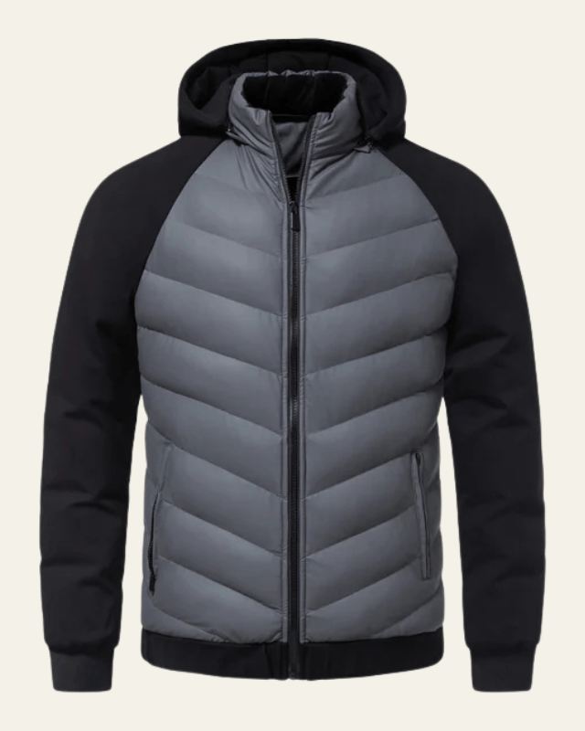 Aurazio Giubbotto ibrido imbottito da uomo