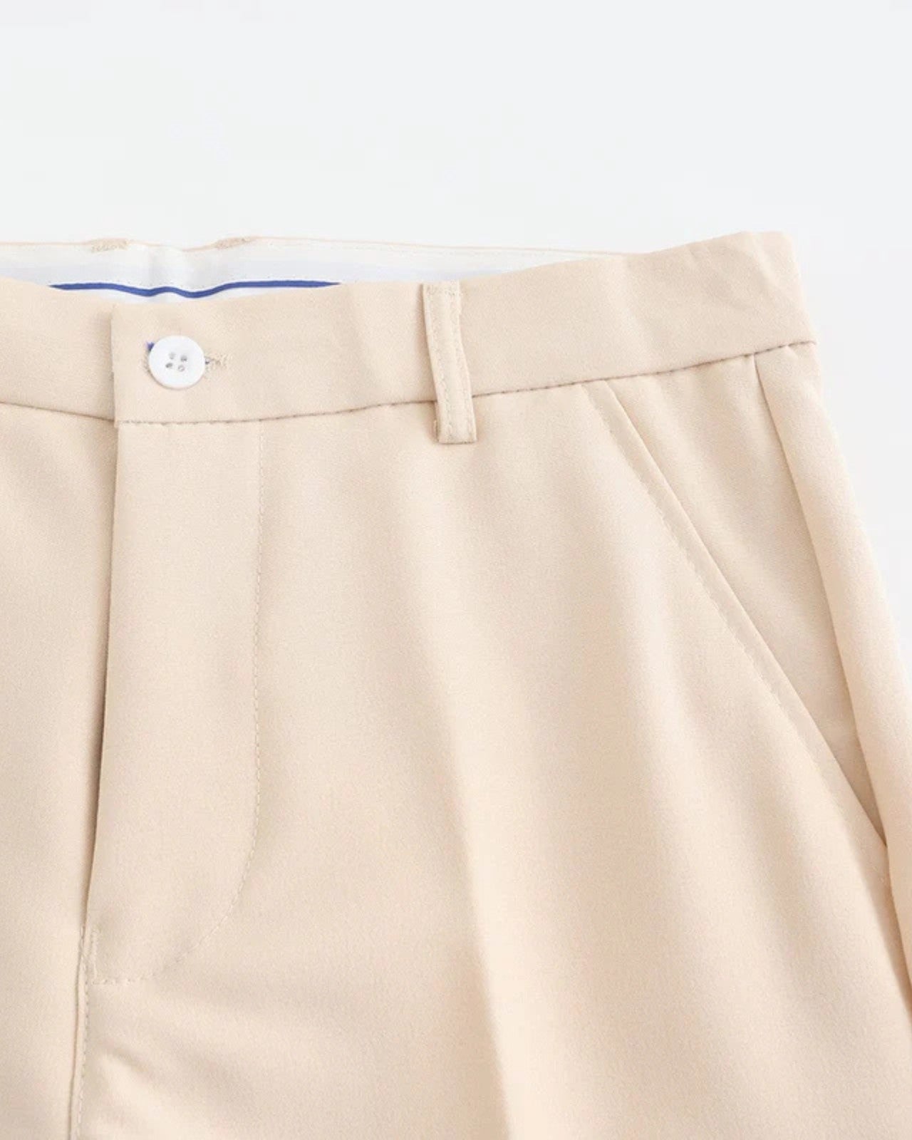 Aurazio Pantaloni in tessuto stretch da uomo