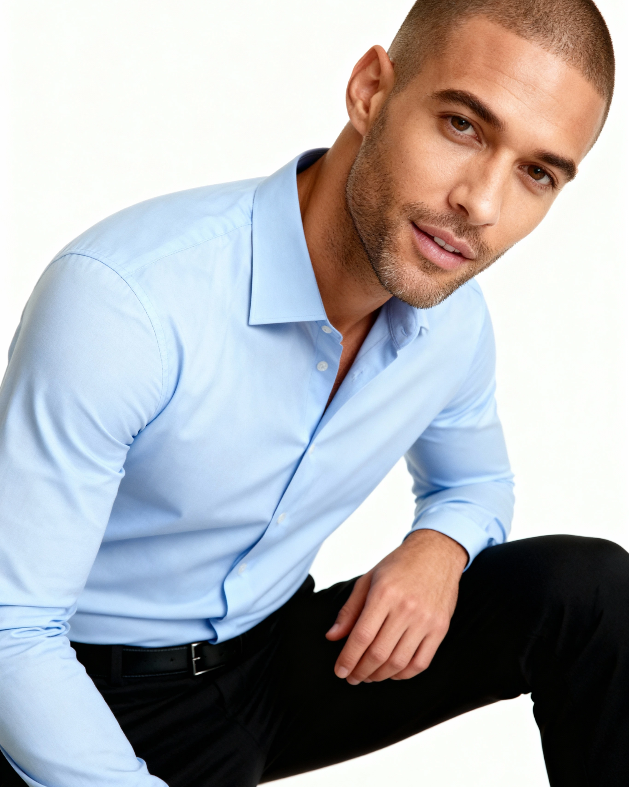 Aurazio Camicia Formale in Cotone da Uomo