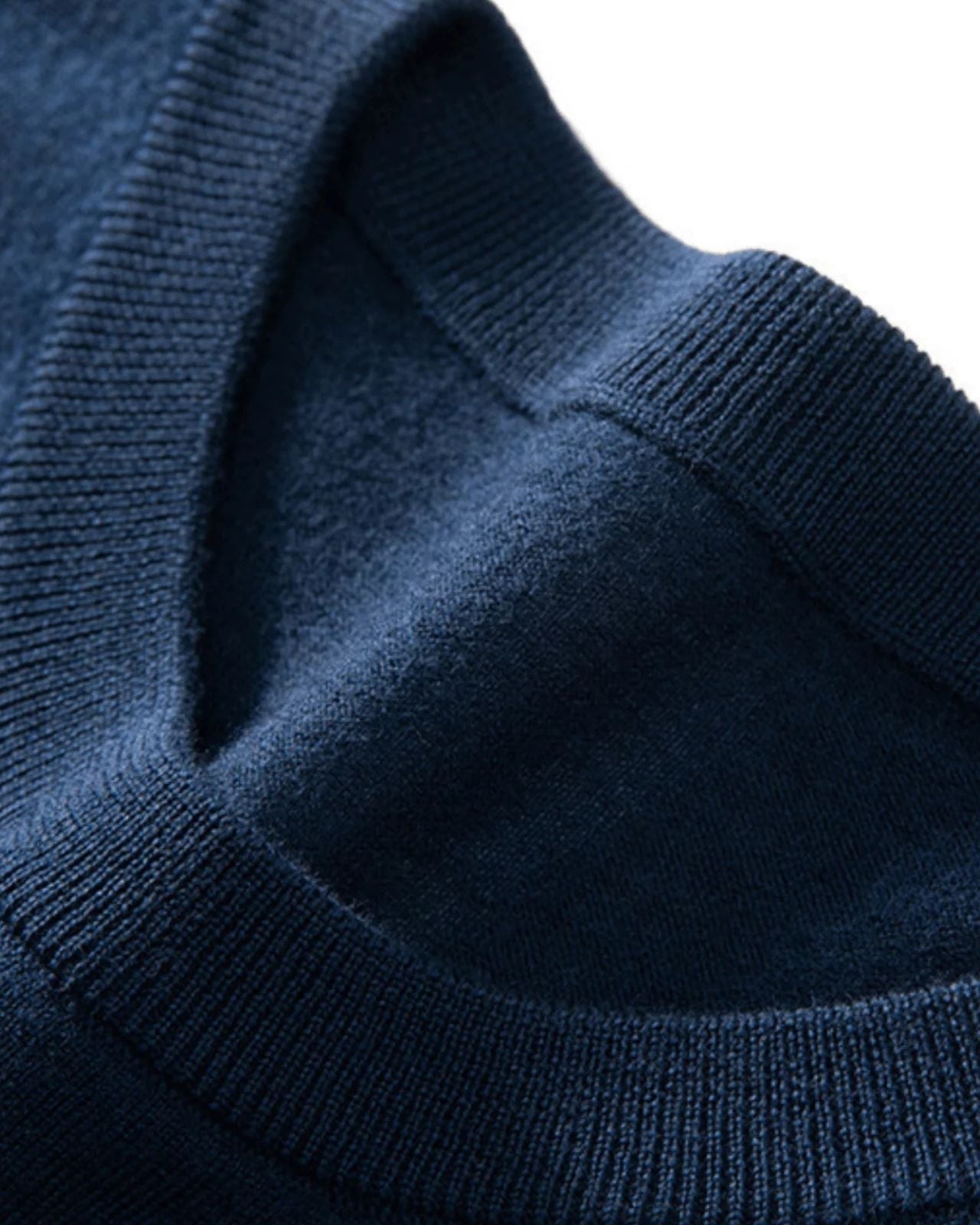 Aurazio Maglietta in lana lavorata a maglia da uomo