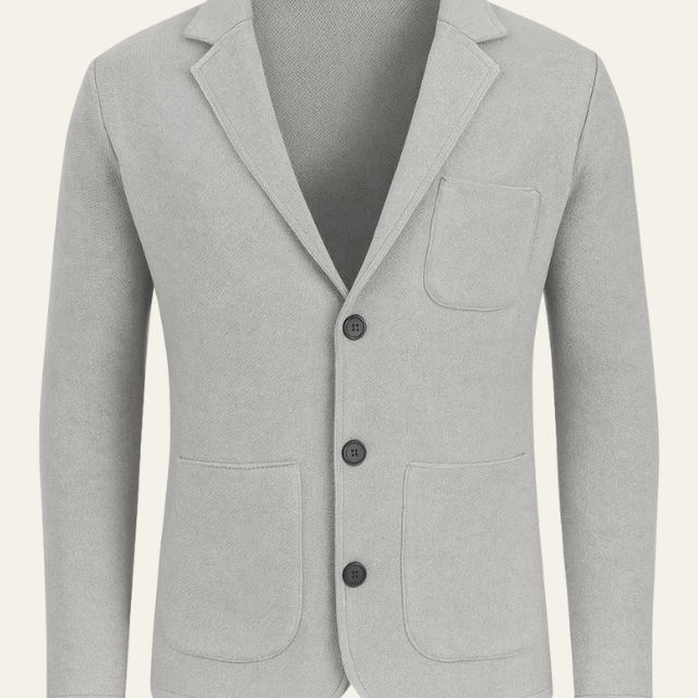 Aurazio Blazer di maglia premium per uomo