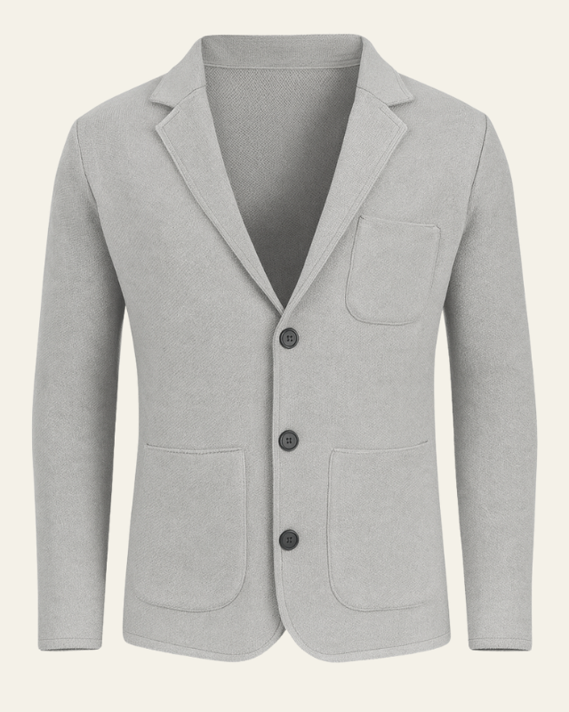 Aurazio Blazer di maglia premium per uomo