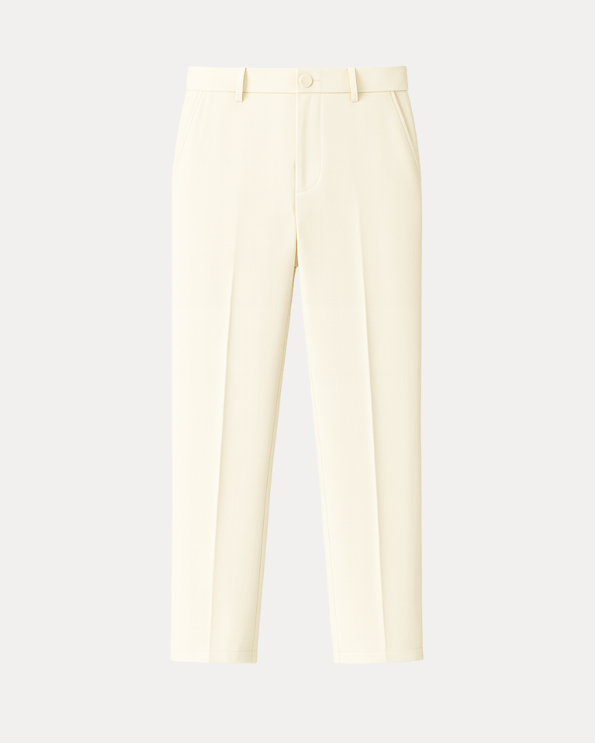 Aurazio Pantaloni Slim-Tapered Da Uomo Slim Fit Tessuto Tecnico Leggero Confortevoli