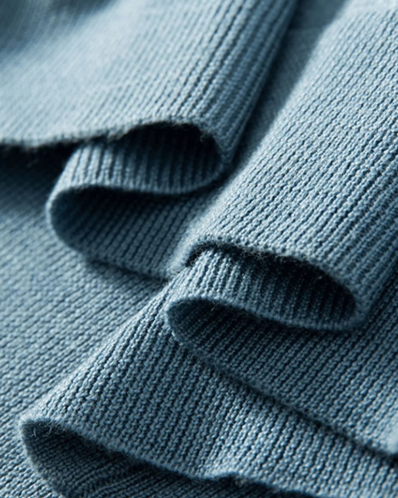 Aurazio Maglietta in lana lavorata a maglia da uomo