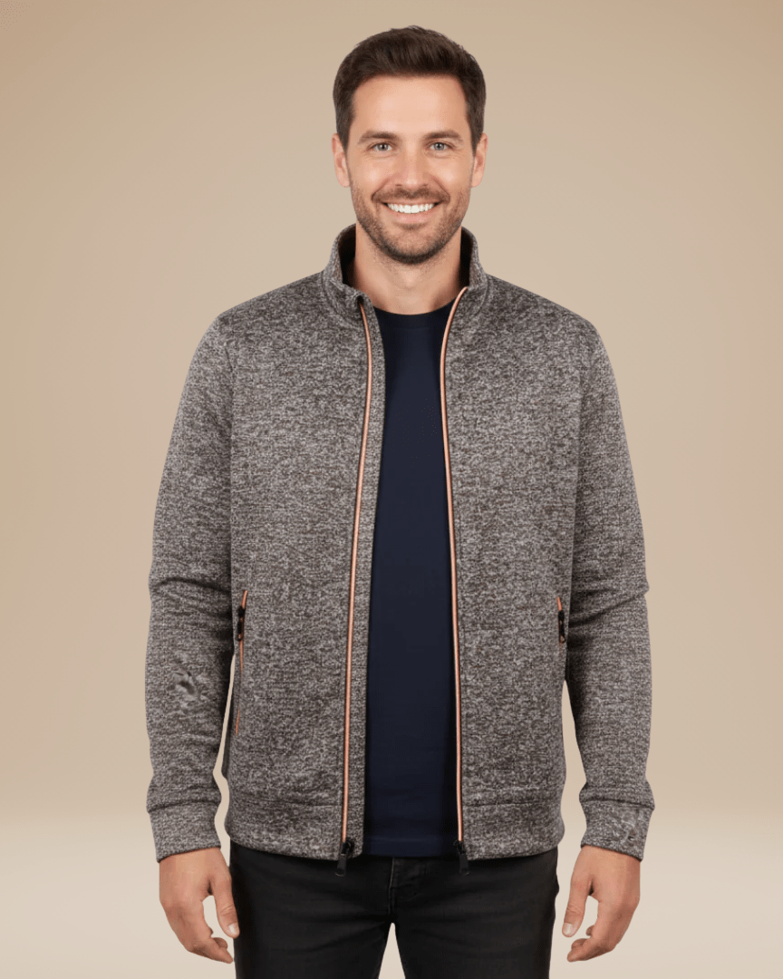 Aurazio Giacca Sportiva Traspirante Unisex Pile Morbido