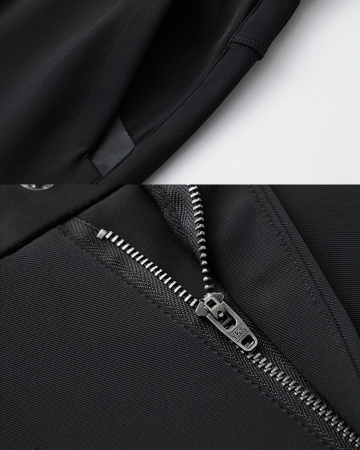 Aurazio Pantaloni Dritti In Tessuto Misto da Uomo