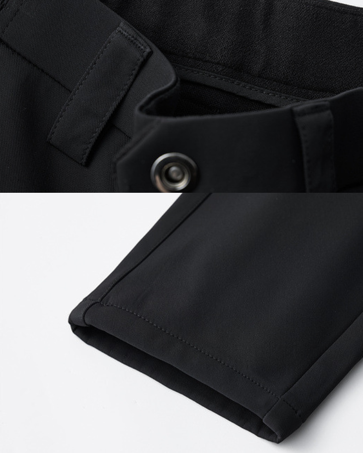 Aurazio Pantaloni Dritti In Tessuto Misto da Uomo