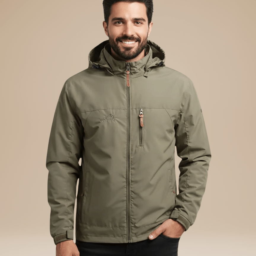 Aurazio Giacca Impermeabile Tecnica Unisex Protezione Vento