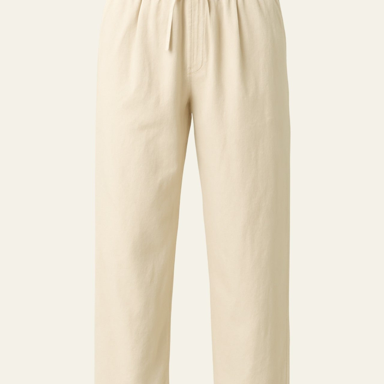 Aurazio Pantaloni in lino e cotone da uomo