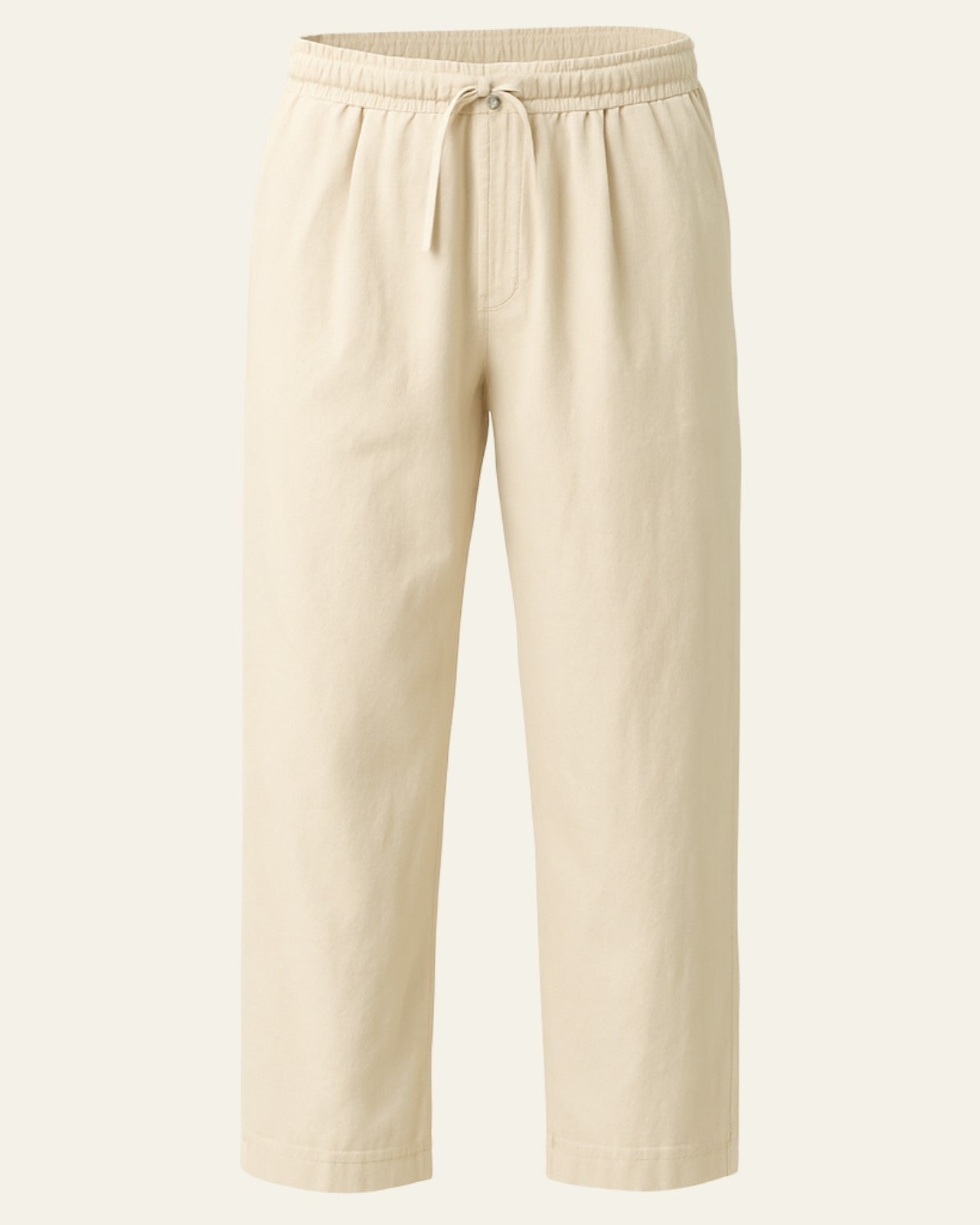 Aurazio Pantaloni in lino e cotone da uomo