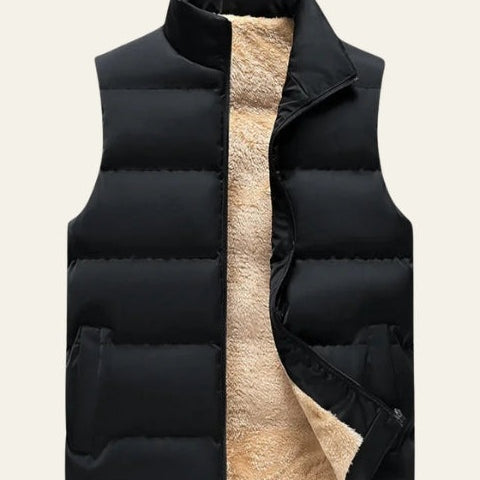 Aurazio Gilet imbottito trapuntato da uomo