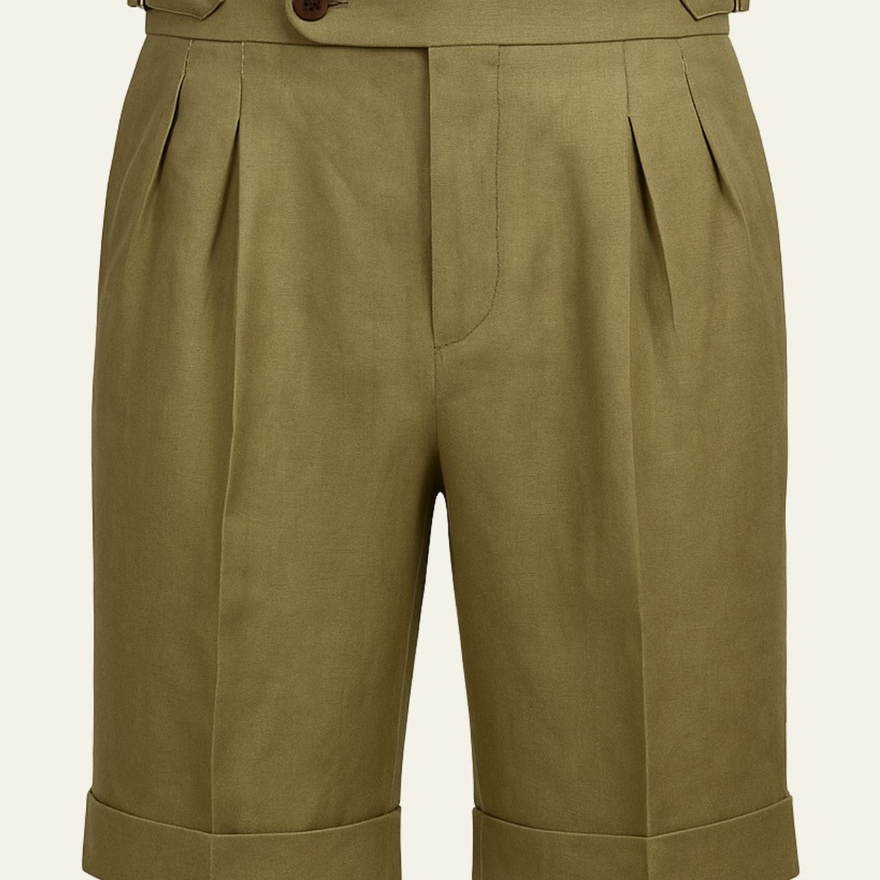 Pantaloncini Uomo Heritage in Lino Sartorialità Europea Estivi
