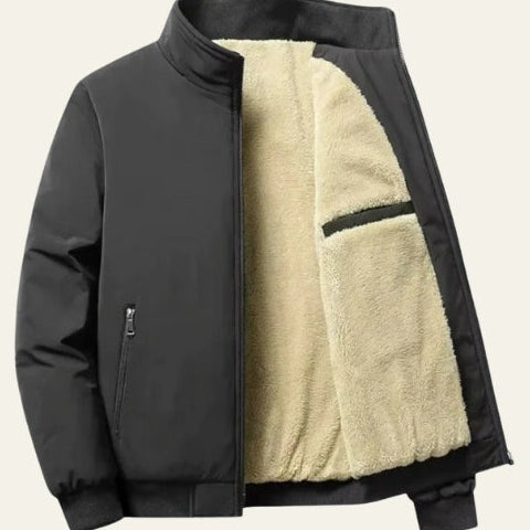 Aurazio Bomber con Fodera Sherpa da Uomo