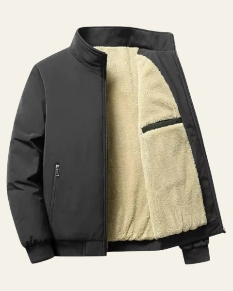 Aurazio Bomber con Fodera Sherpa da Uomo