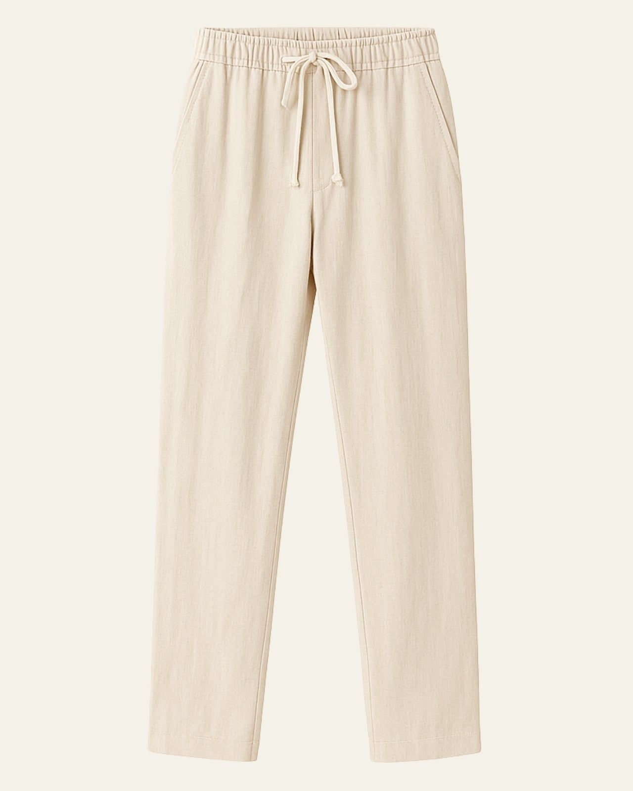 Aurazio Pantaloni di lino rilassati da uomo