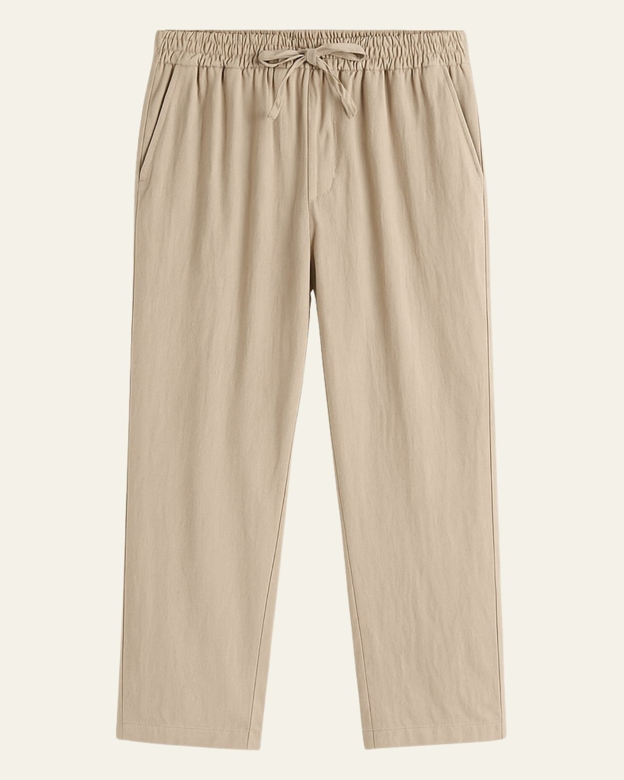 Aurazio Pantaloni in lino leggeri e traspiranti per Uomo