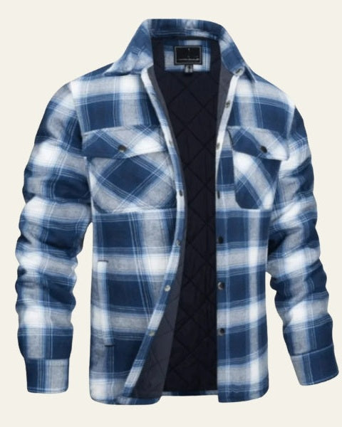 Aurazio Giacca in Flanella Foderata da uomo