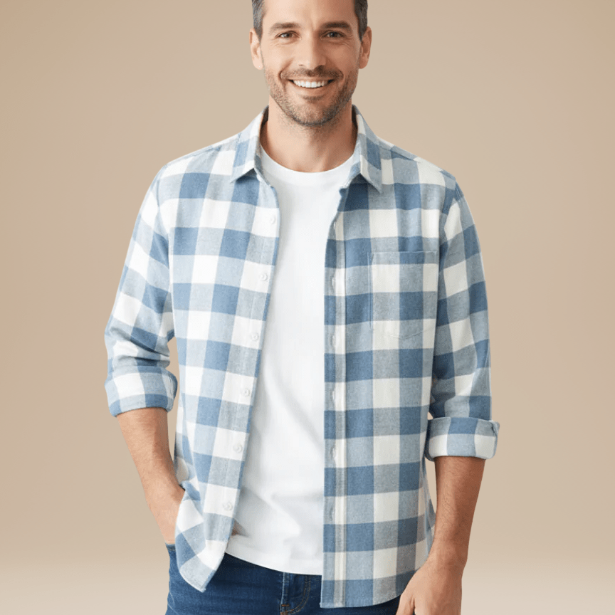 Aurazio Camicia Quadri Da Uomo Versatile E Moderna Per Uno Stile Casual Raffinato