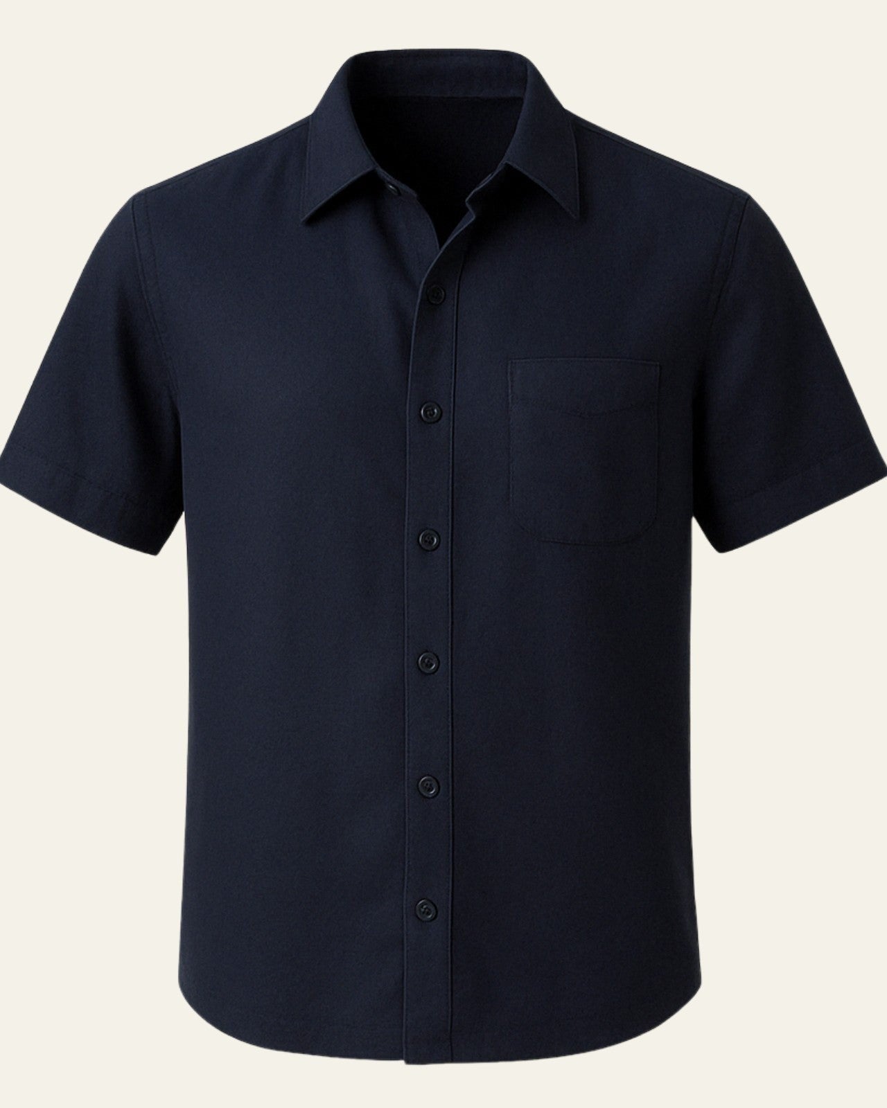 Aurazio Camicia da Sera Poliestere-Lino da Uomo