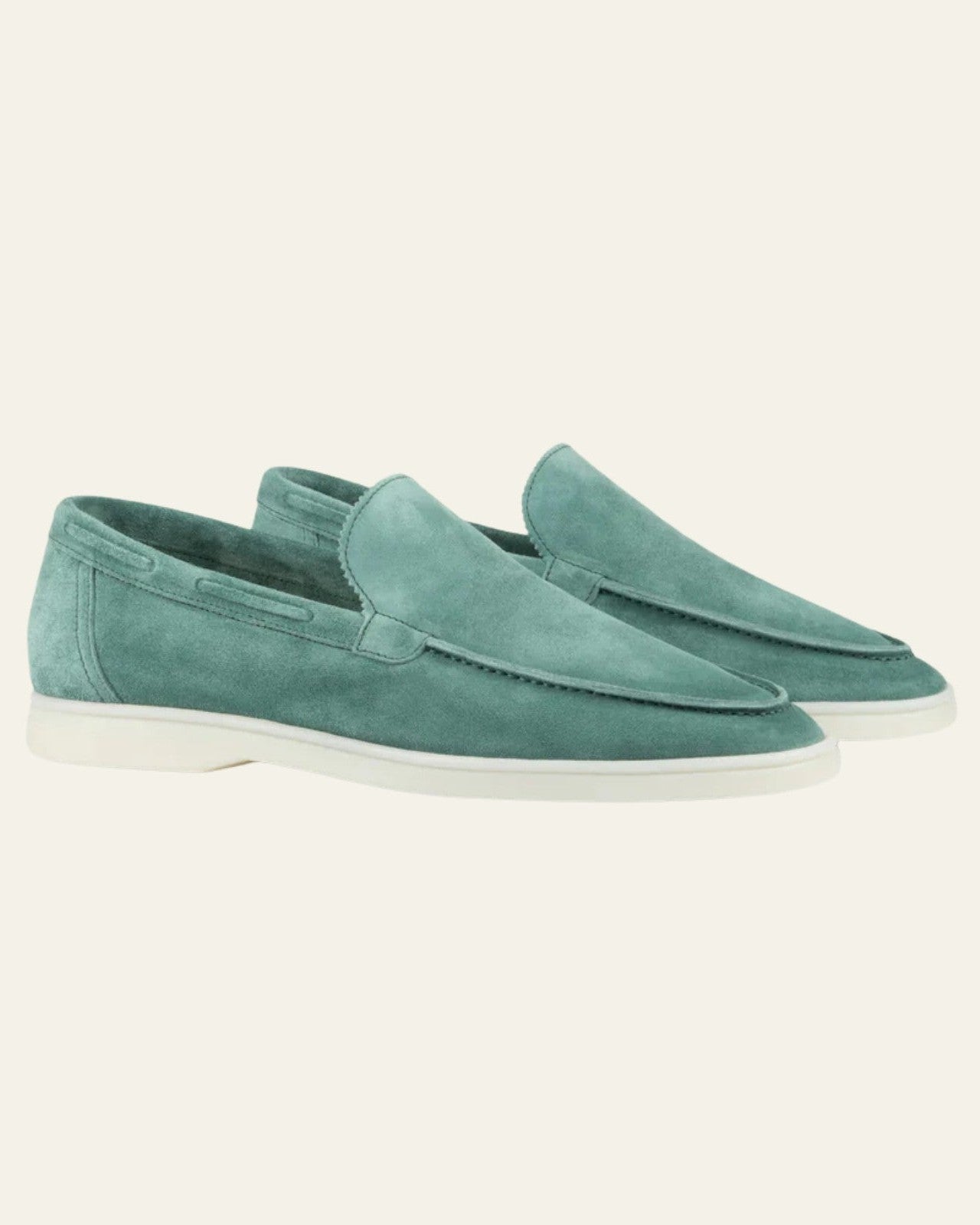 Aurazio Mocassino da Yacht in Suede Vegano da Uomo