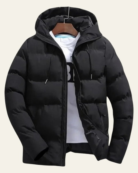Aurazio Piumino Imbottito con Cappuccio Caldo per Uomo