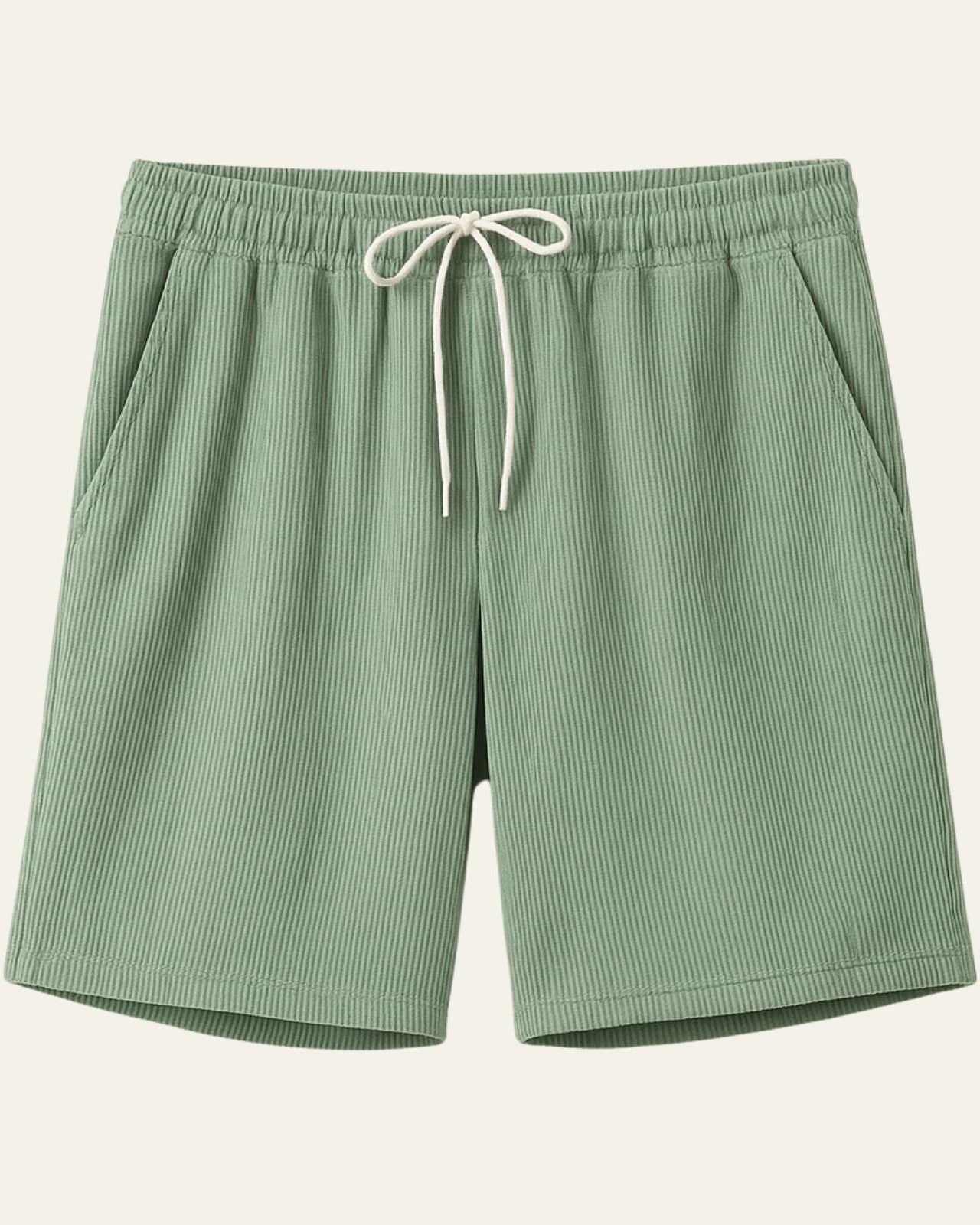 Pantaloncini Uomo in Velluto a Coste Texture Morbida Eleganti