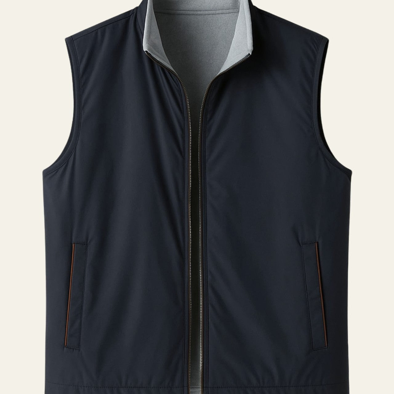 Aurazio Gilet di pile caldo e leggero da uomo