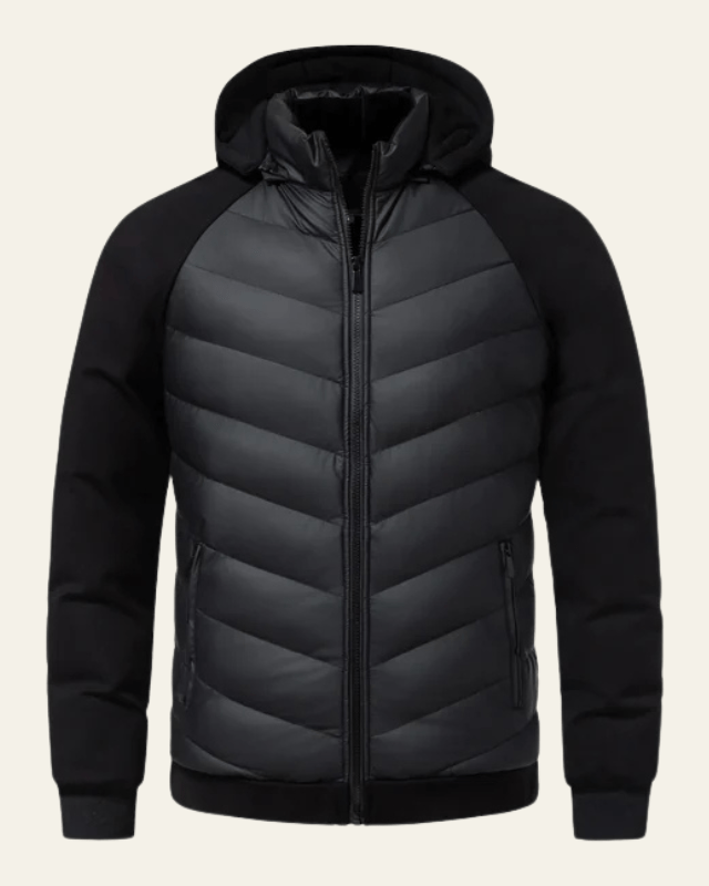 Aurazio Giubbotto ibrido imbottito da uomo